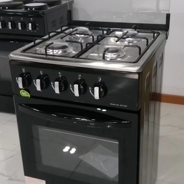Four Gas Burner with Oven