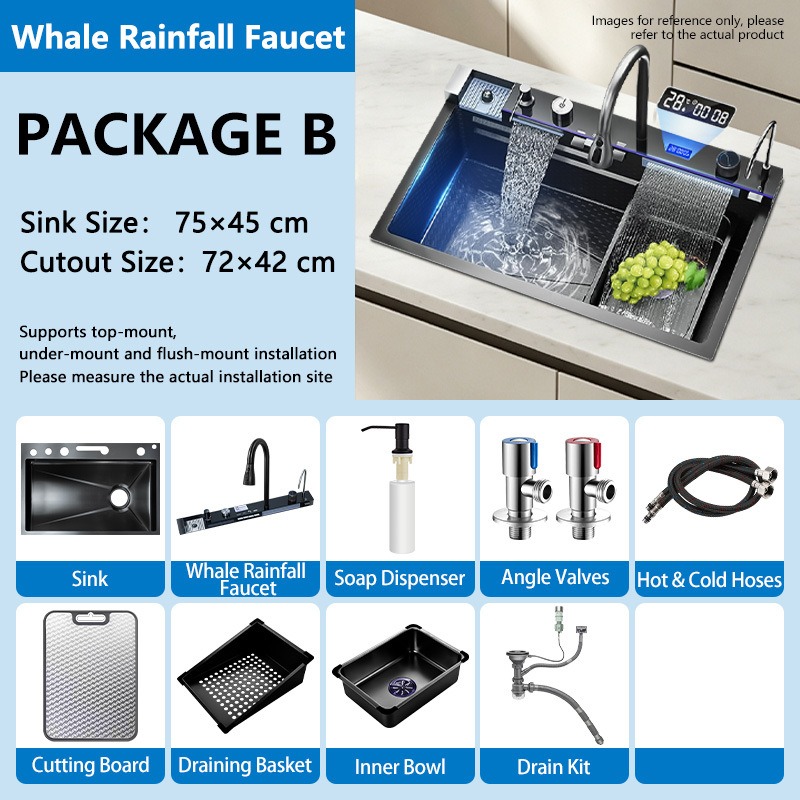 Whale Rain Faucet